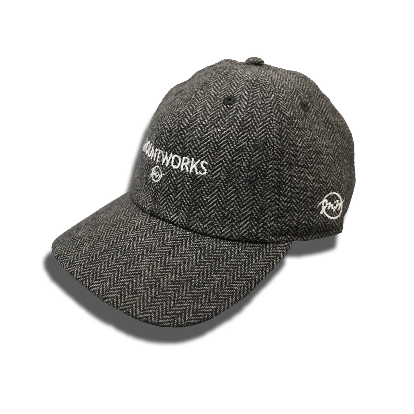 WOOL BLEND CAP(BLACK HB)