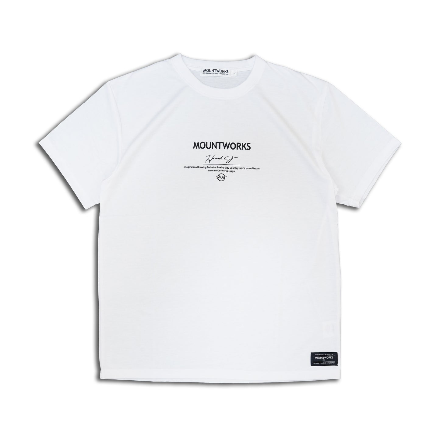 MOUNTWORKS LOGO T-Shirt(WHITE)