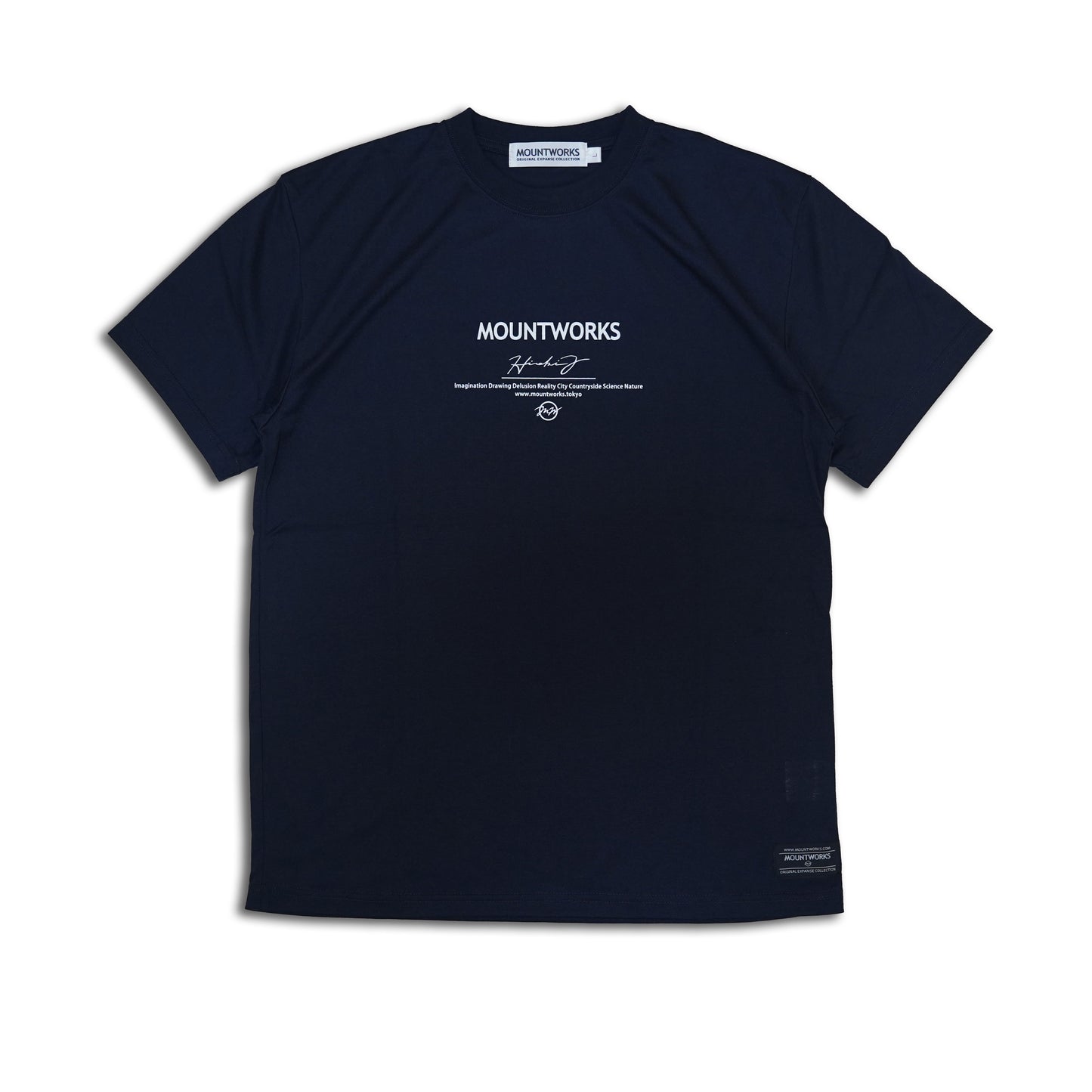 MOUNTWORKS LOGO T-Shirt(NAVY)