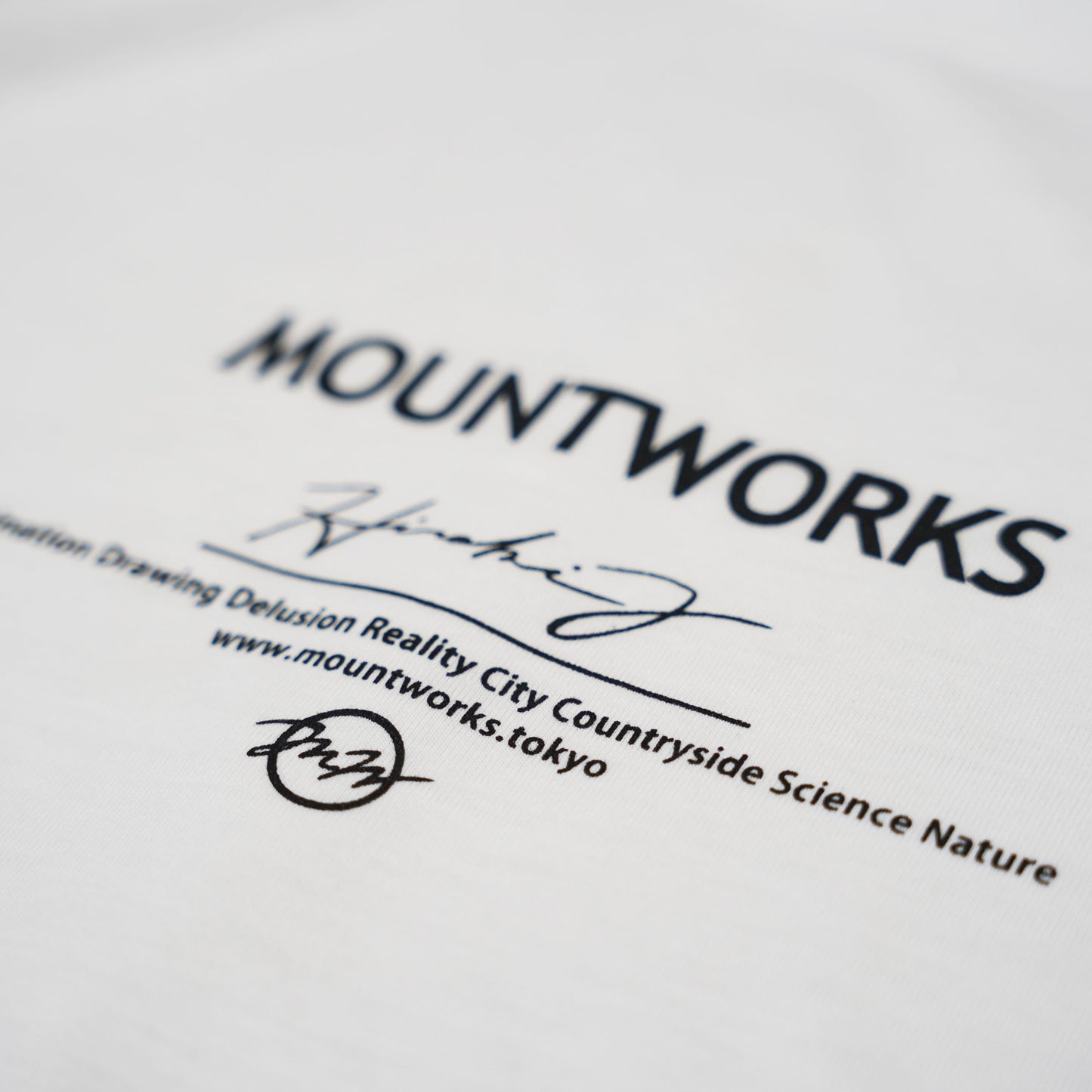 MOUNTWORKS LOGO T-Shirt(WHITE)