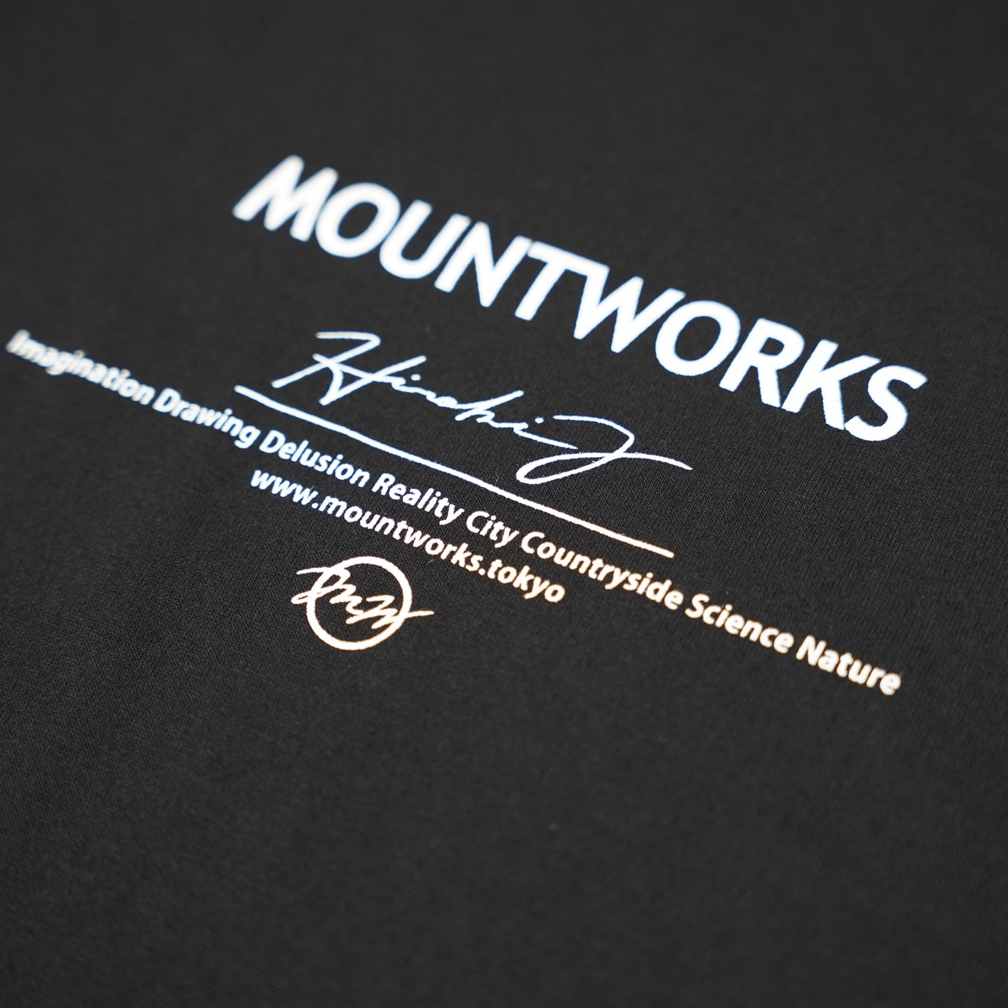 MOUNTWORKS LOGO T-Shirt(BLACK)